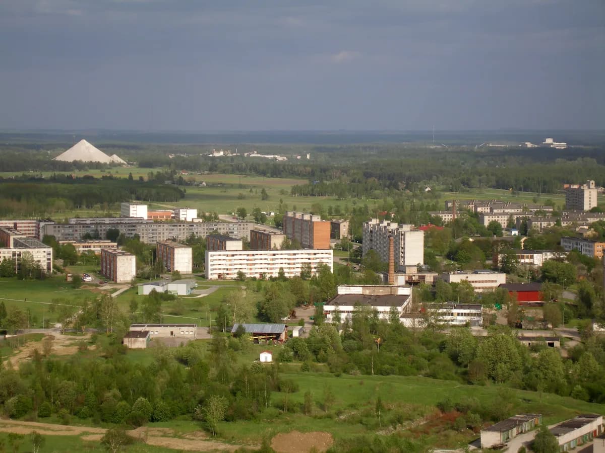 Вид на город Кивиыли