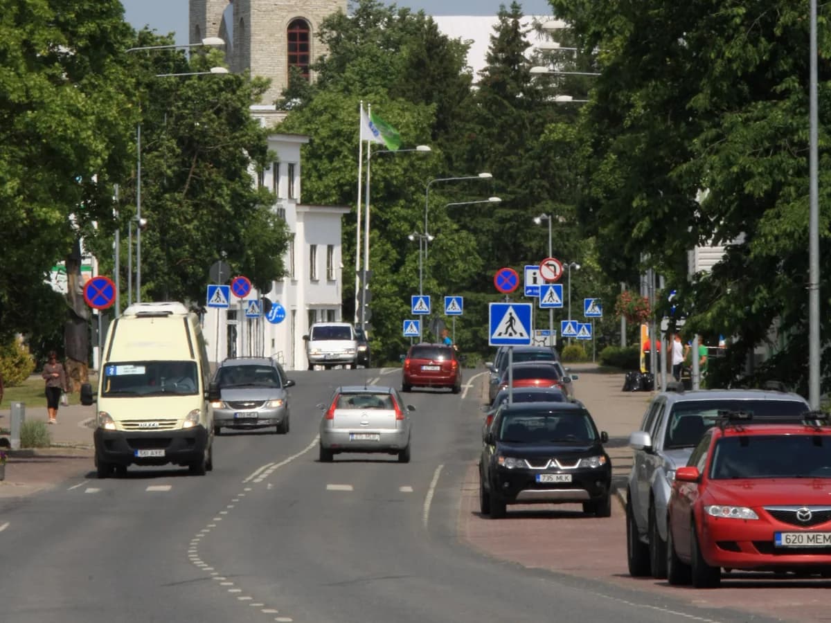 Vaade linnale Rapla