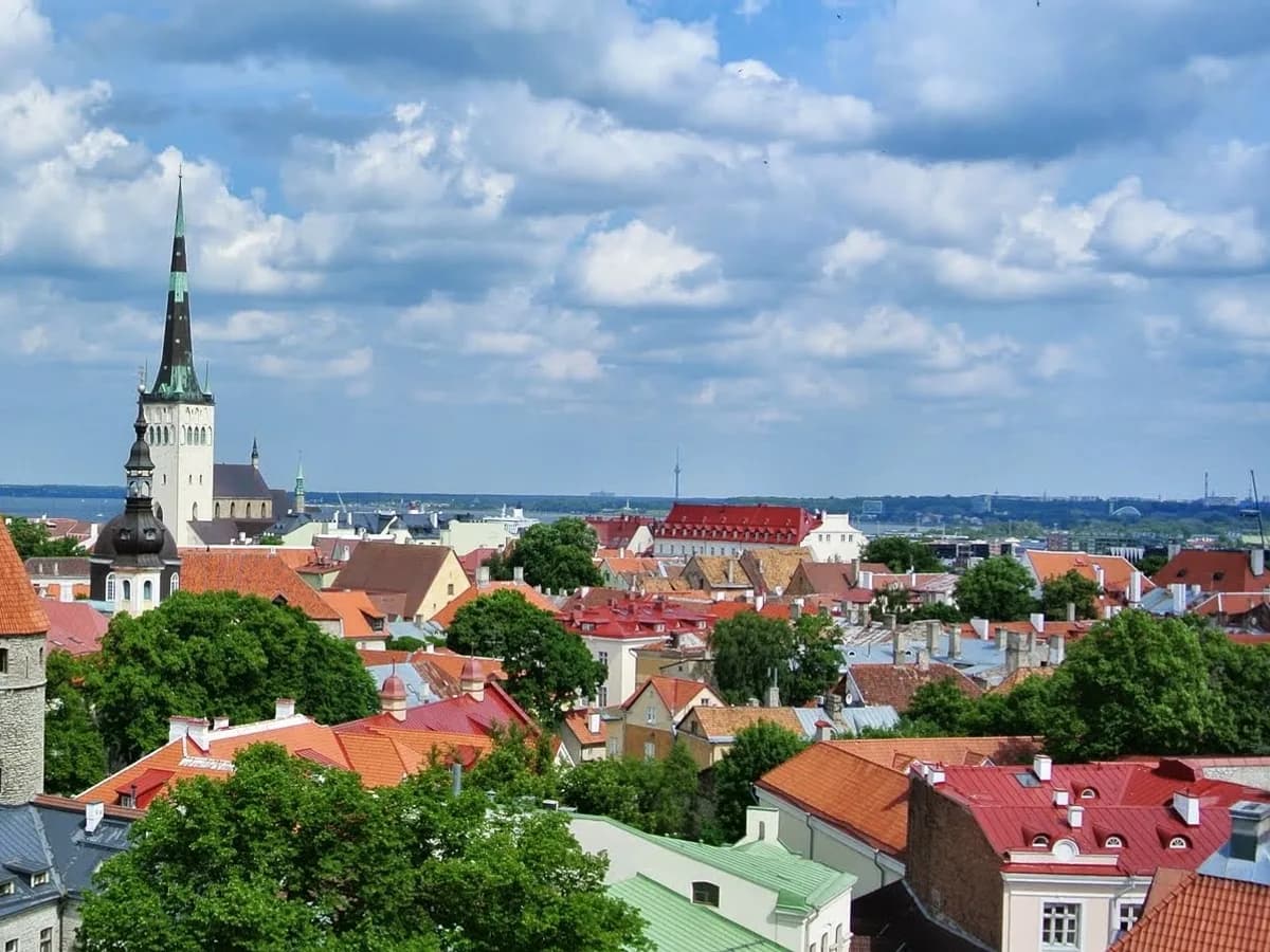 Vaade linnale Tallinn