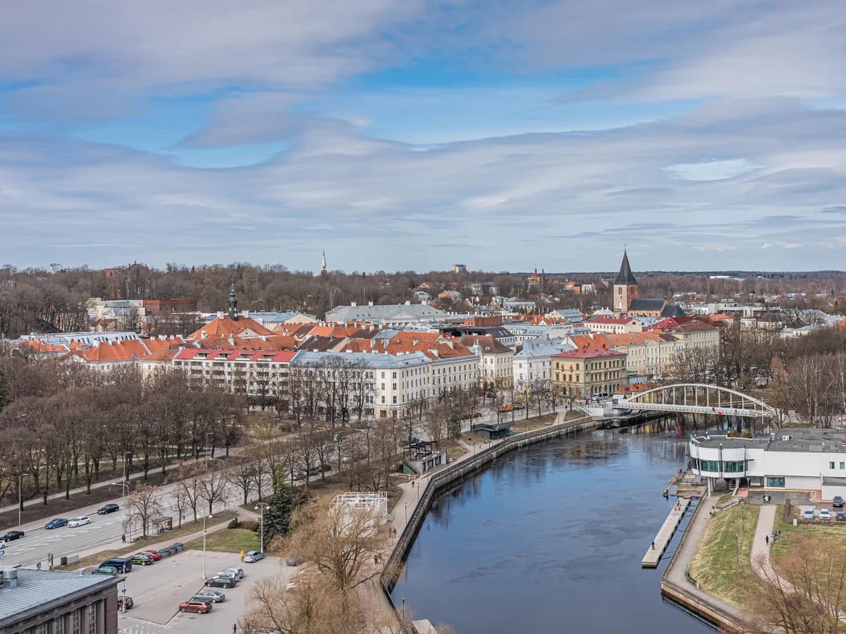 Vaade linnale Tartu
